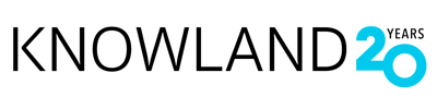 Knowland 20 Year Logo - Black